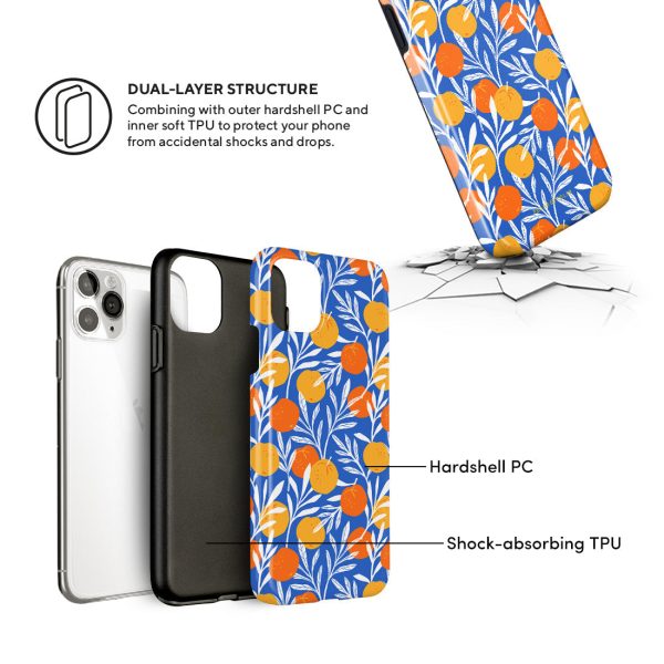 Summer Tangerine Custom - iPhone 12 Pro Max Case Online - Image 3
